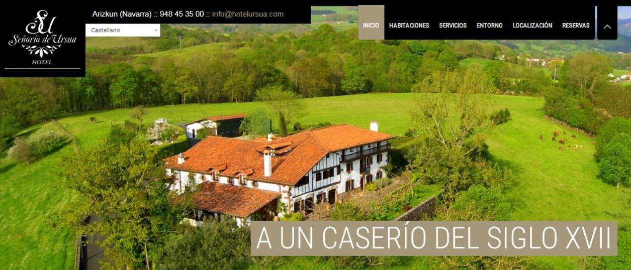 Hotel Senorio De Ursua 阿里斯昆 外观 照片